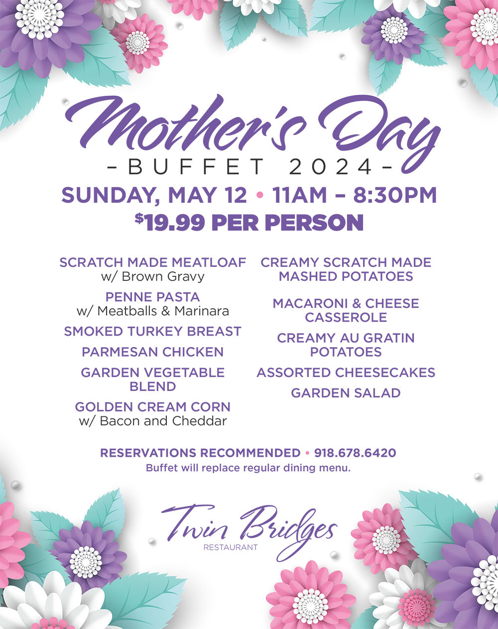 Mother's Day Buffet 2024