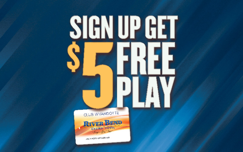 Sign Up Get $5 Free Play