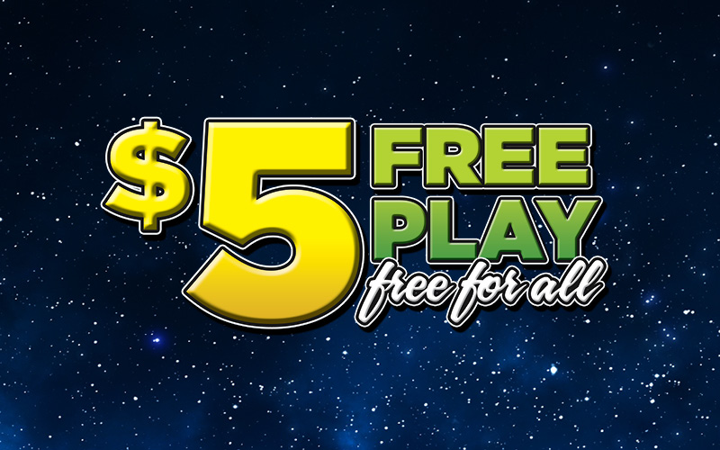 $5 Free Play Free for All