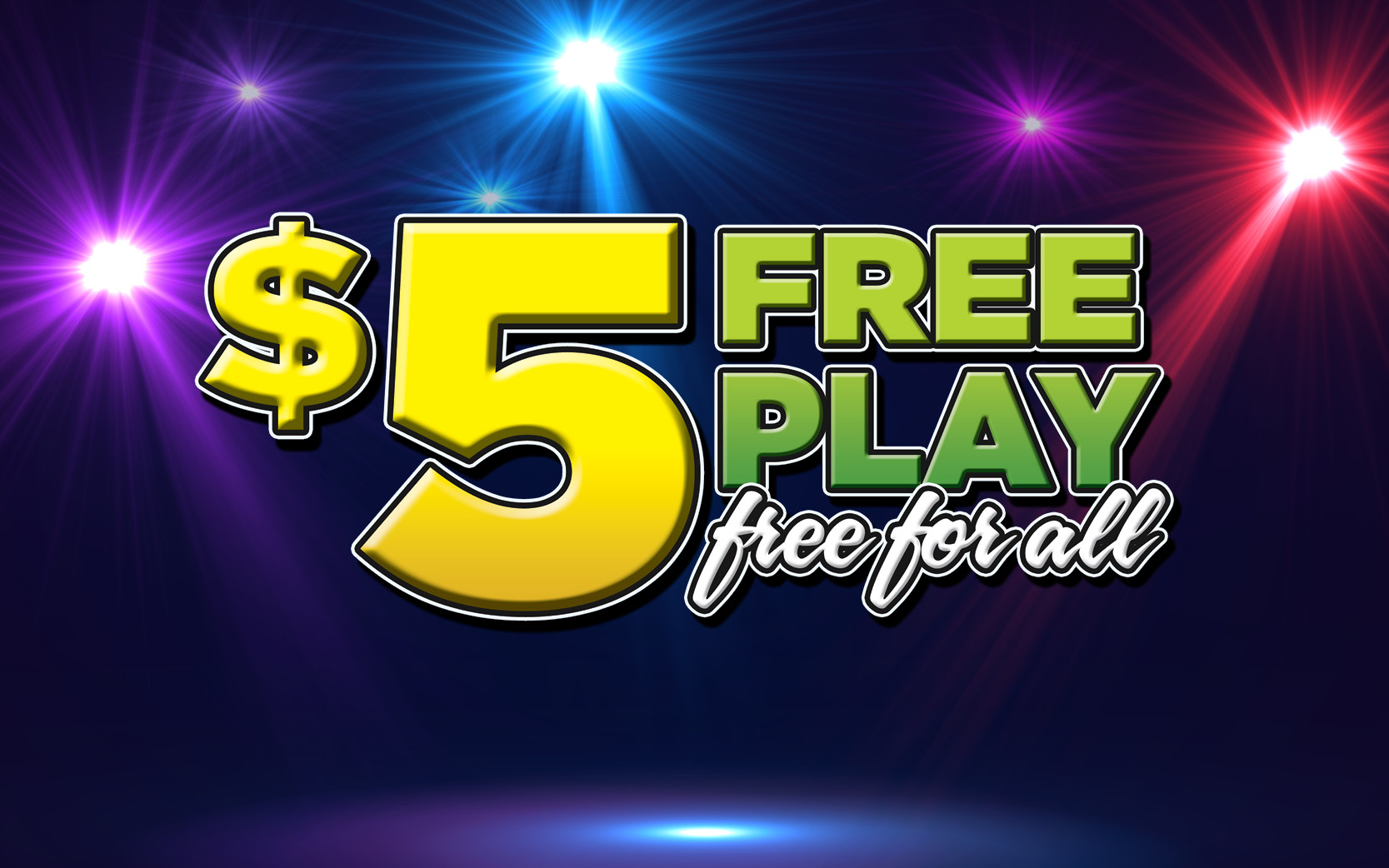 Redeemable FREEPLAY All Games