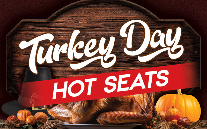 Turkey Day Hot Seats Logo