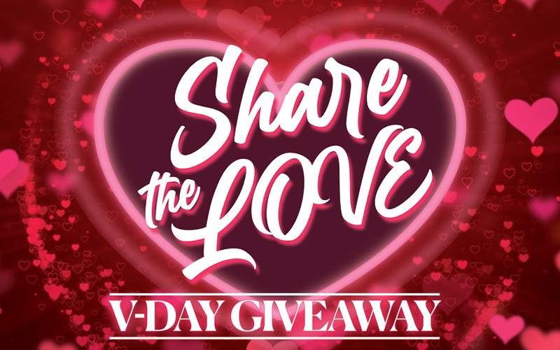 Share The Love V-Day Giveaway