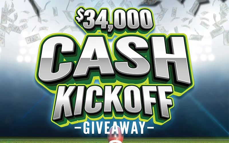 $34,000Cash Kickoff Giveaway
